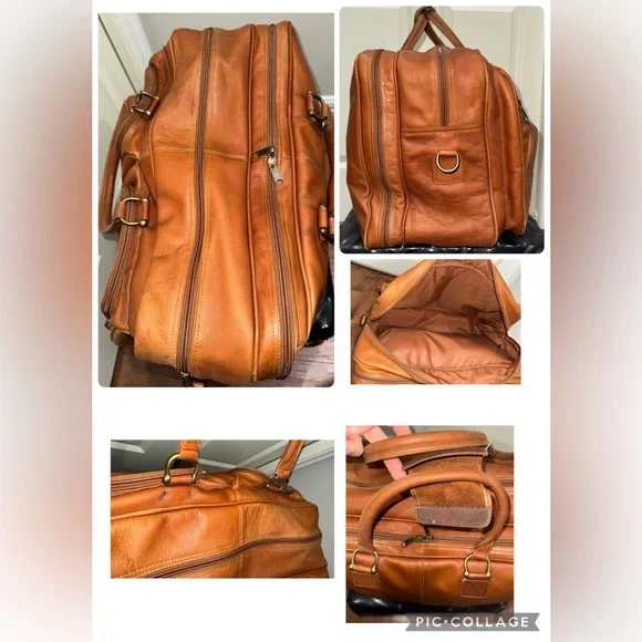 PIEL Complete CARRY-ALL Saddle Leather Bag